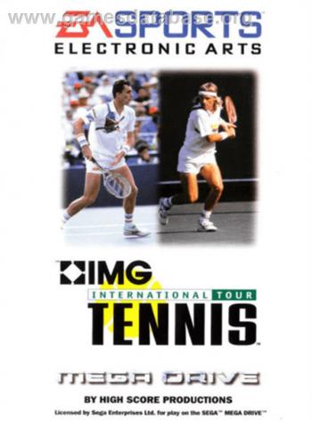 Cover IMG International Tour Tennis for Genesis - Mega Drive